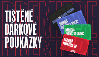 Tištěné dárkové poukázky v kině